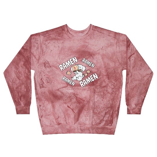 Great Pyrenees Instant Ramen Noodles Blast Sweatshirts