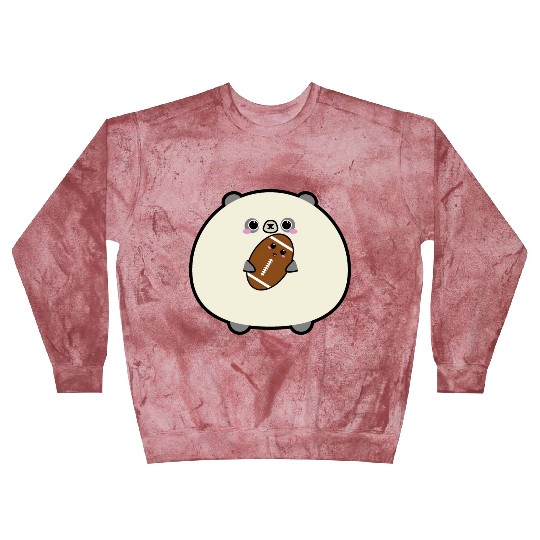 Fantasy football panda cute Blast Sweatshirts