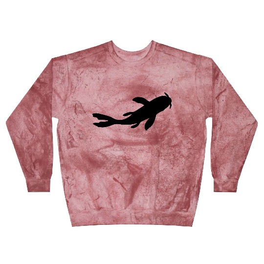 silhouette koi fish nishikigoi Blast Sweatshirts