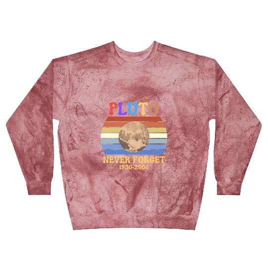 pluto never Forget light Blast Sweatshirts