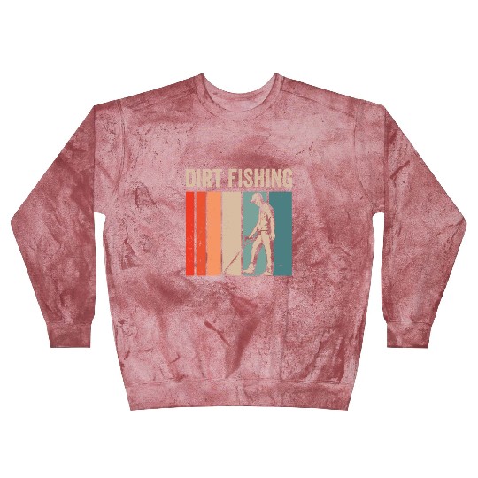 Dirt Fishing Detector Metal Detecting Detection Blast Sweatshirts