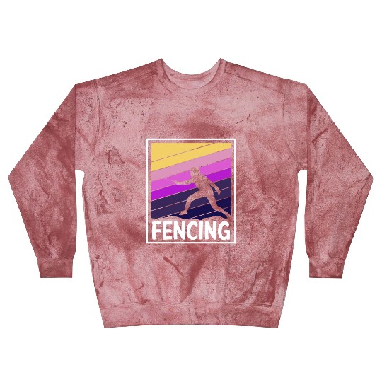 Fencing Sport Duel En Garde Foil Blast Sweatshirts