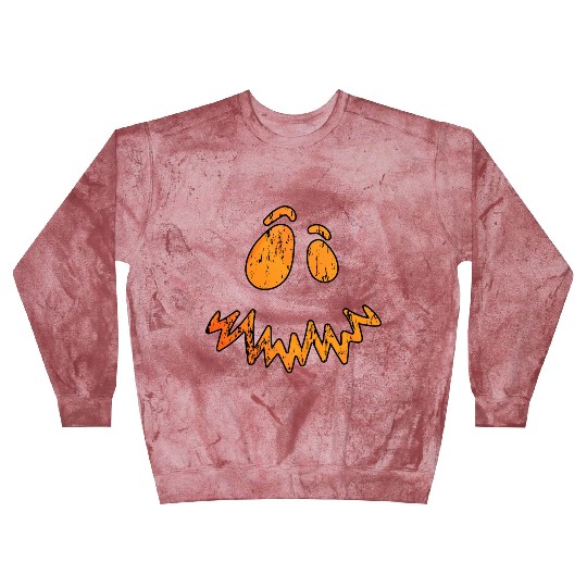 Jack O Lantern Scary Carved Pumpkin Face Blast Sweatshirts