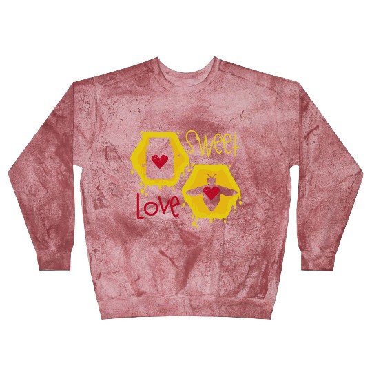 Sweet love yellow honey bee Blast Sweatshirts
