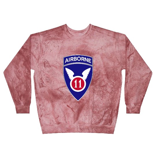 11th Airborne Division DUI wo Txt X 300 Blast Sweatshirts