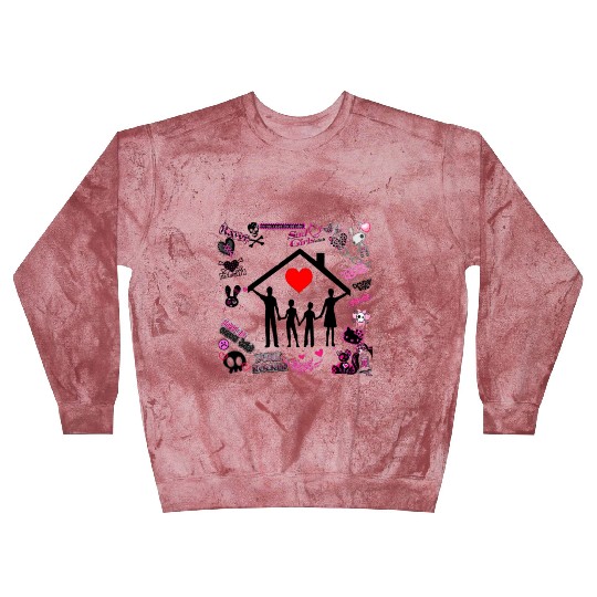 family love forever Blast Sweatshirts