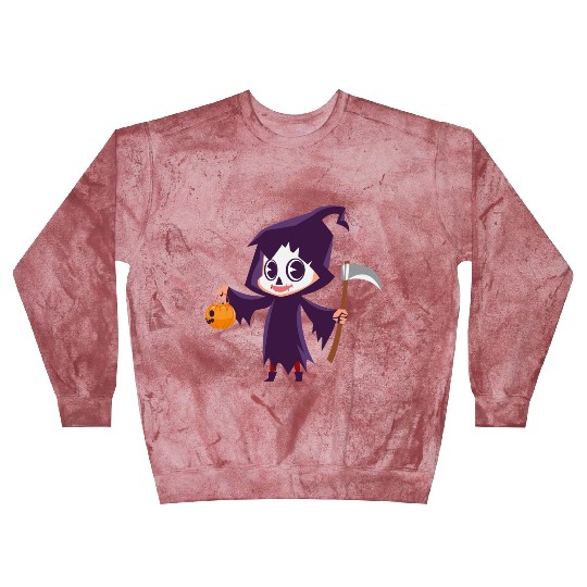 Halloween Trick or Treat with Cartoon Character Blast Sweatshirts