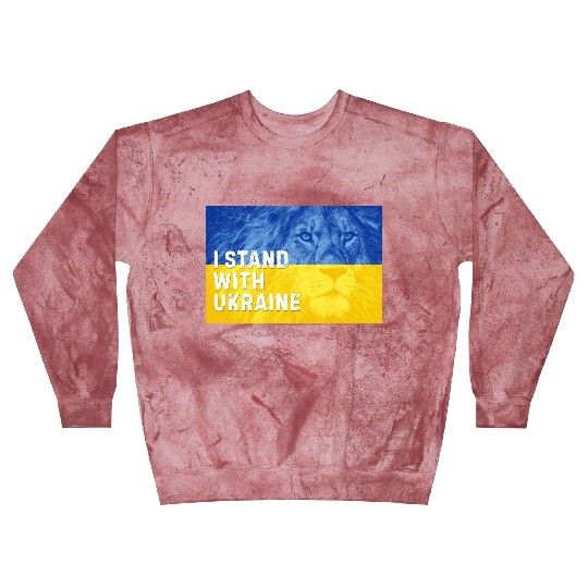 Ukraine Independence Day. I Stand with Ukraine Blast Sweatshirts