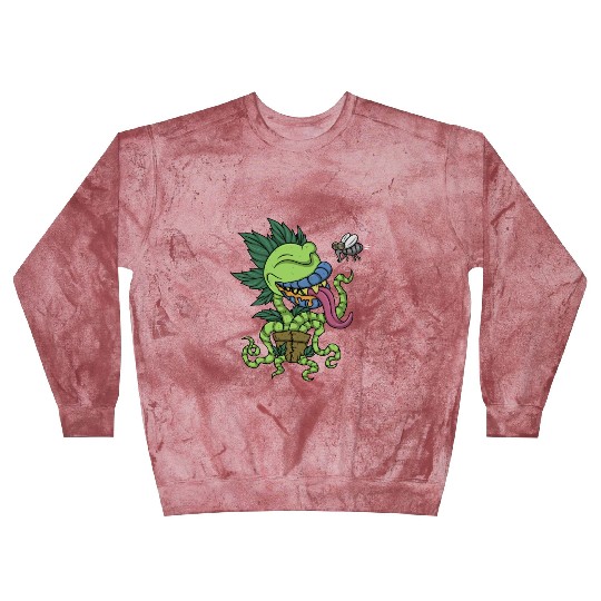 Venus Fly Trap Botanical Monster Plant Carnivorous Blast Sweatshirts