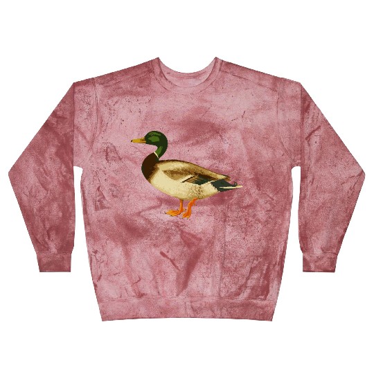Mallard Duck Cute Duck Wild Duck Lover Blast Sweatshirts