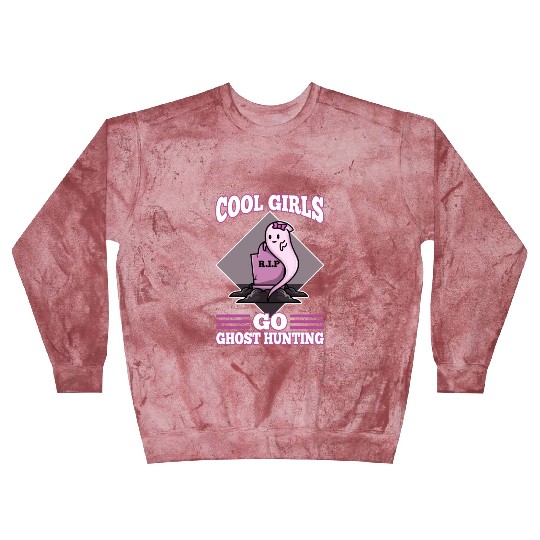 Cool girls go ghost hunting Blast Sweatshirts