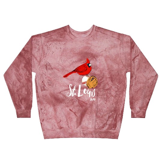 Saint Louis Red Cardinal 2019 Bird Player Blast Sweatshirts