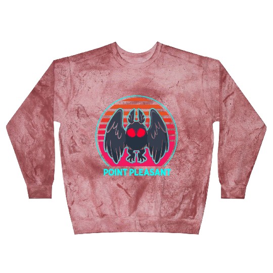 Cryptozoology Folklore Mothman Point Pleasant Blast Sweatshirts