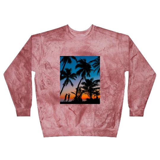 SWEETNESS OF DANCE -SUNSET IMAGE. Blast Sweatshirts