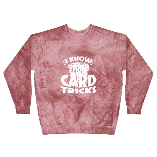 Cardistry Vintage Magic Card Trick Distressed Blast Sweatshirts
