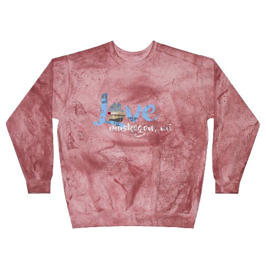 Vintage Love Muskegon Michigan Blast Sweatshirts