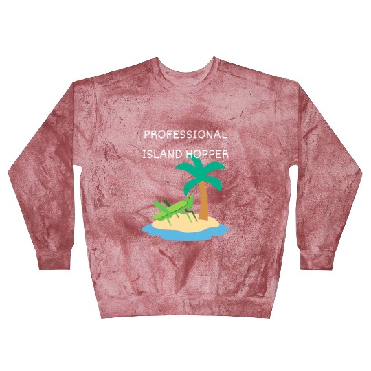 Professional Island Hopper Cruise Vacation Blast Sweatshirts