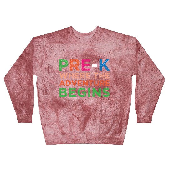 Pre-K Adventure Begins Graduation Preschooler Gift Blast Sweatshirts
