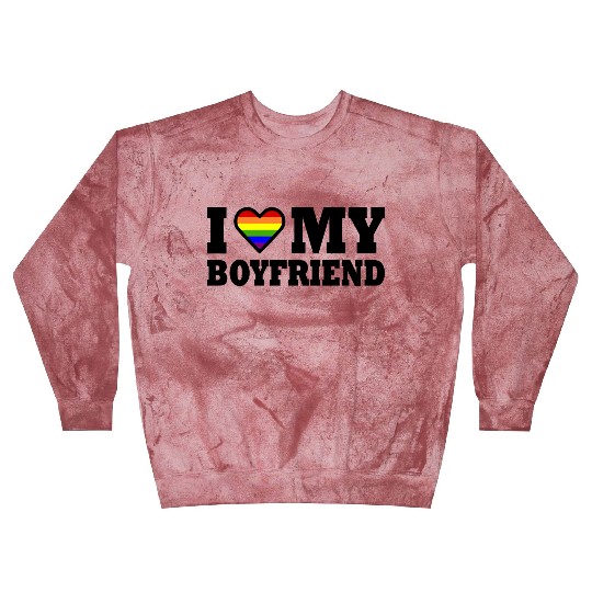 I love my boyfriend Blast Sweatshirts