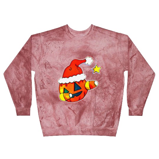 Jack O Lantern Dabbing Christmas Blast Sweatshirts