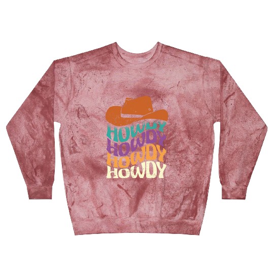 Howdy hippie style Blast Sweatshirts