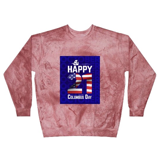 Columbus Day Since 1492 Christopher Columbus Blast Sweatshirts