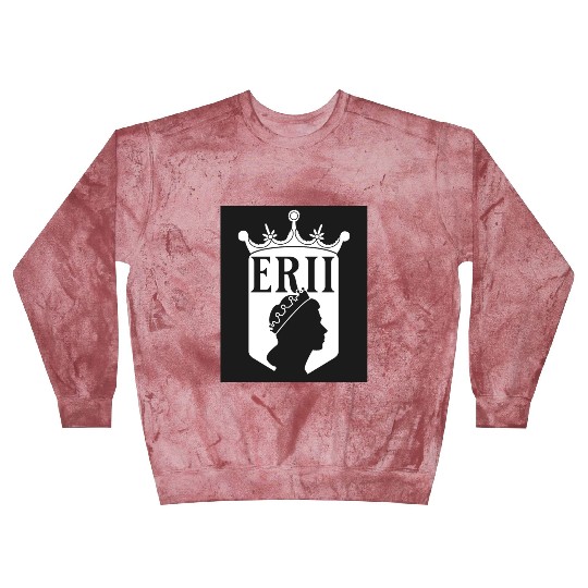 United Kingdom Monarch Queen Elizabeth ER II Blast Sweatshirts
