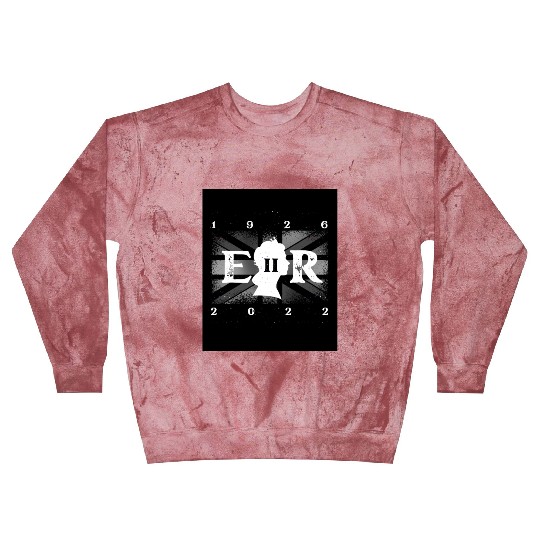 United Kingdom British Monarch Queen Elizabeth II Blast Sweatshirts