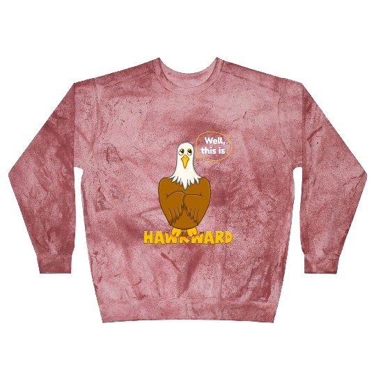 Hawk Word Pun for Animal Lovers Blast Sweatshirts