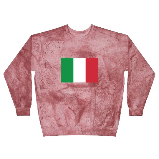 Official Italy Flag Italian Italia Country Pride Blast Sweatshirts
