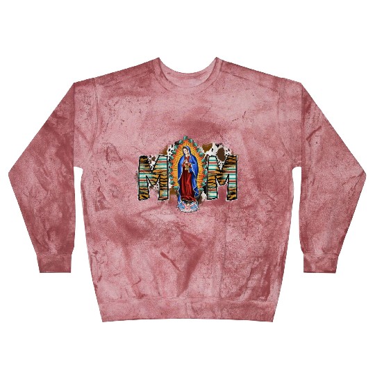 Mom Virgin Mary Blast Sweatshirts