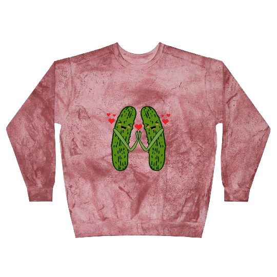Sweet Couple Pickle Blast Sweatshirts