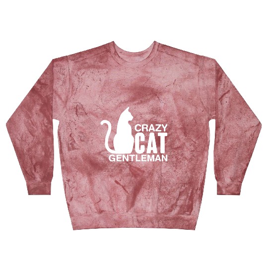 Crazy Cat Gentleman Blast Sweatshirts