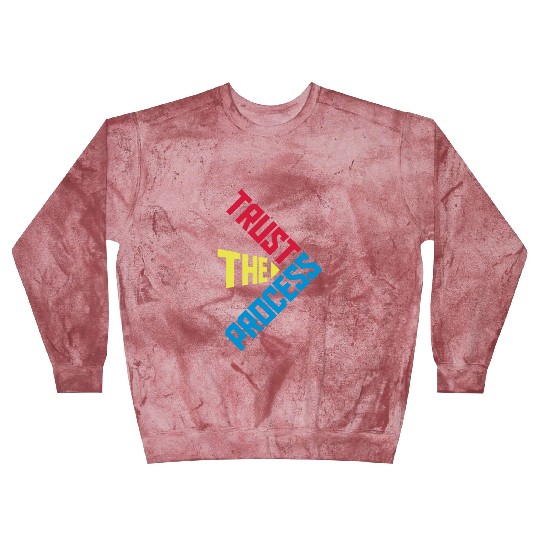 trust the process quote Blast Sweatshirts