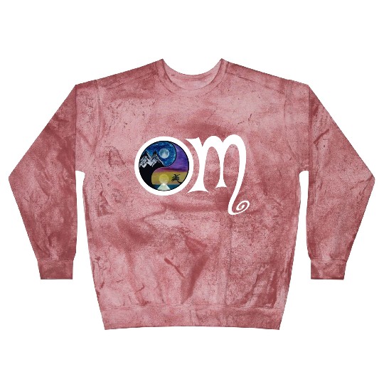 OM Ying Yang Blast Sweatshirts