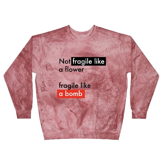 Feminism - Fragile like a bomb - Frida Kahlo Blast Sweatshirts