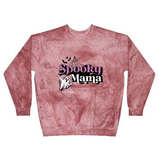 Spooky Mama Halloween Ghost Blast Sweatshirts