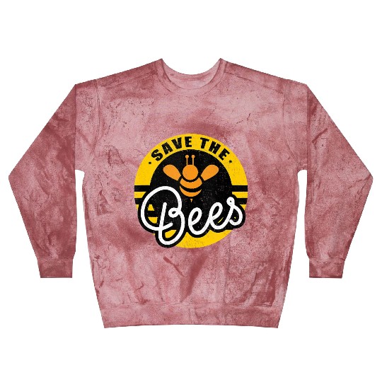 Save The Bees Earth Lover Planet Beekeeper Beekeep Blast Sweatshirts