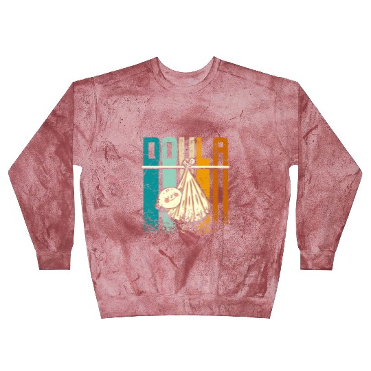 Retro Vintage Doula Blast Sweatshirts