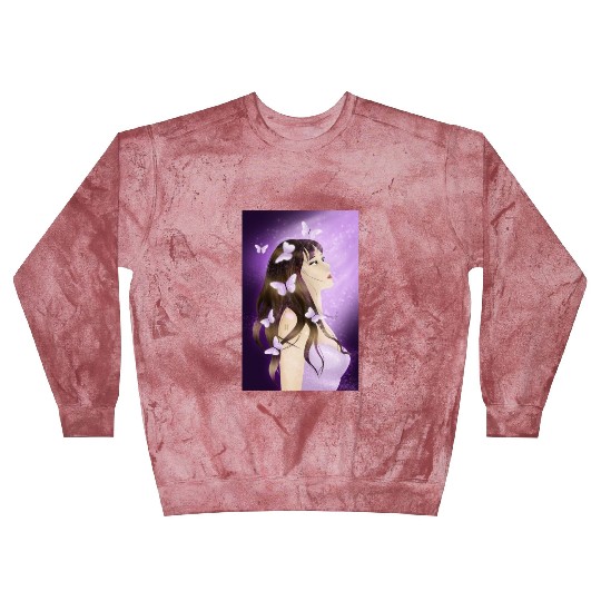 BTS Butterfly Fan Girl Blast Sweatshirts