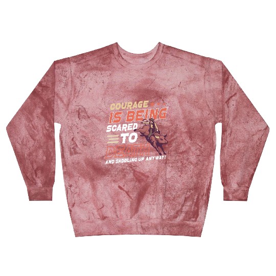 Rodeo Bull Riding Livestock Show Farmer Cattle Blast Sweatshirts