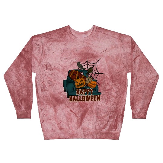 Happy Halloween Cat Pumpkin Blast Sweatshirts
