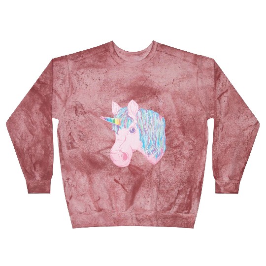 kawaii rainbow unicorn Blast Sweatshirts