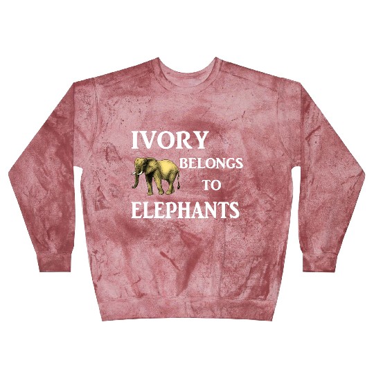 Elephant Quote Blast Sweatshirts Save The Elephants Animal Rig