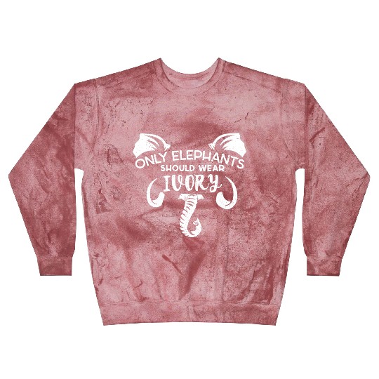 Elephants Ivory Extinction Awareness Save Animals Blast Sweatshirts