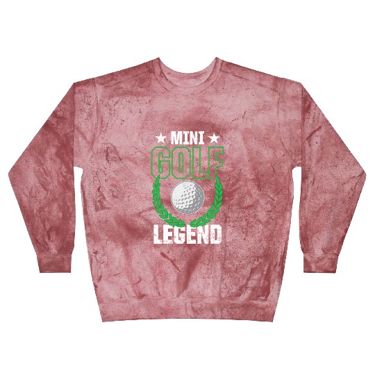 Funny Goofy Mini Golf Quotes Putt Putt Legend Blast Sweatshirts