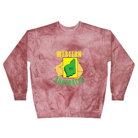 Western Australia Yellow and Green Blast Sweatshirts