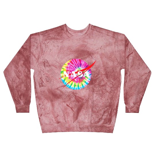 NASA Tie Dye Blast Sweatshirts