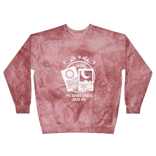 Moon Sun Tarot Card Said No Halloween Blast Sweatshirts