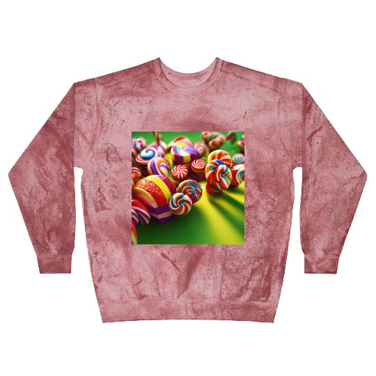 A glimpse into candy land version 2 Blast Sweatshirts